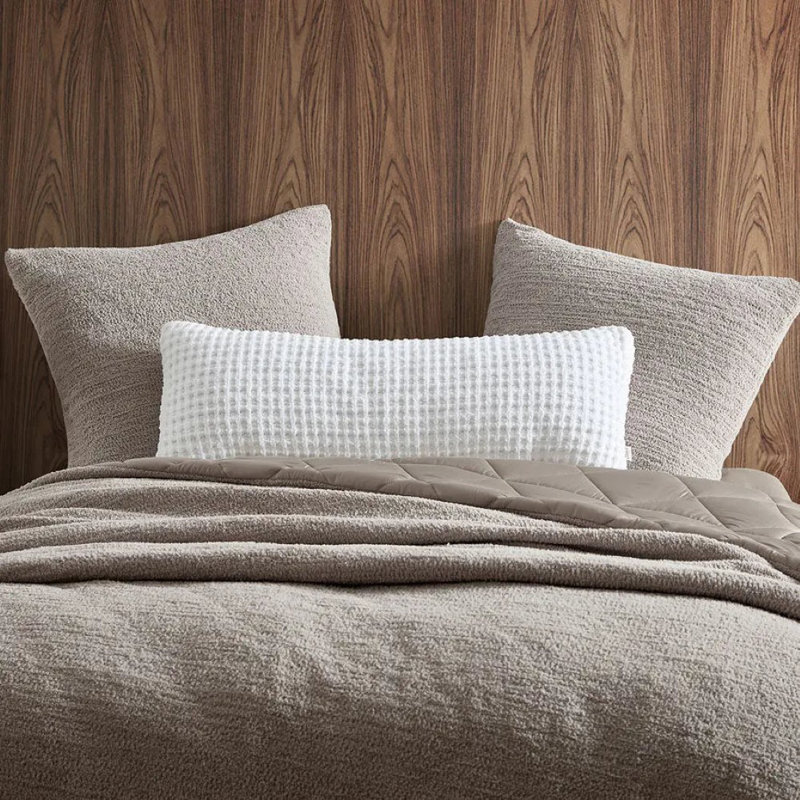 Snug Lumbar Pillow Cover & Insert, Clear White