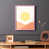 Pink Single Picture Framed