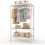115.57cm Rolling Clothing Rack