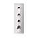 AXOR ShowerSolutions Thermostatic Module Trim 15" x 5" for 3 Functions