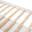 Lit plateforme simple en bois massif avec 6 tiroirs, parfait pour les enfants et des solutions de rangement peu encombrantes