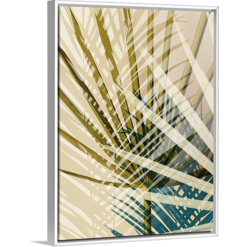 Exposure 8, art mural sur toile, Toile avec cadre blanc, H 26 po x l 20 po