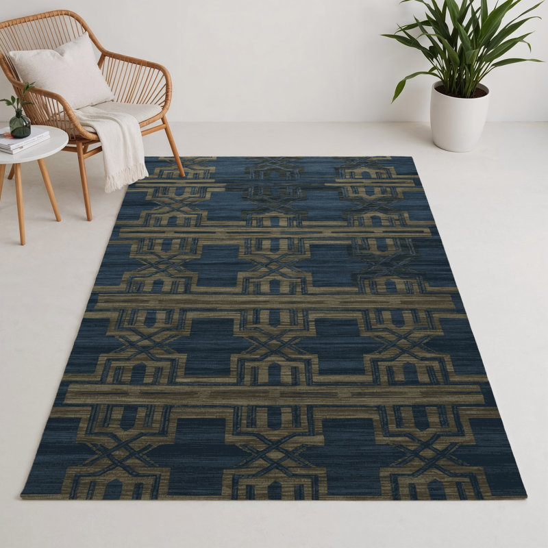Tapis gris intérieur et extérieur Trellis, Rectangle 9 pi x 12 pi