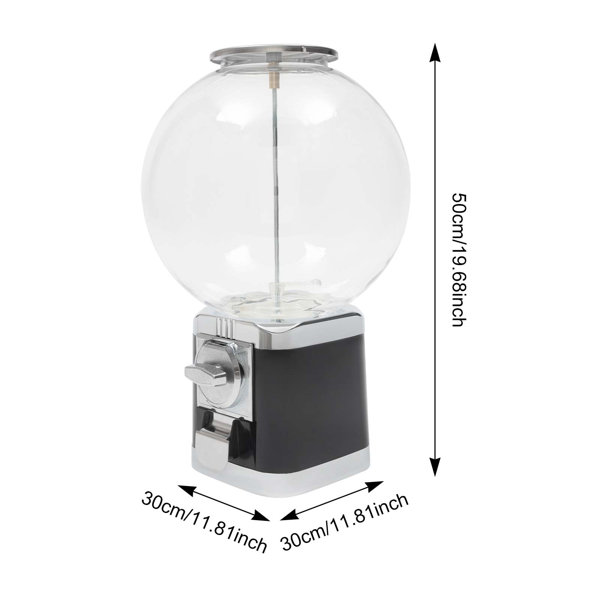 YYBUSHER Candy Dispenser Bubble Gumball Machine