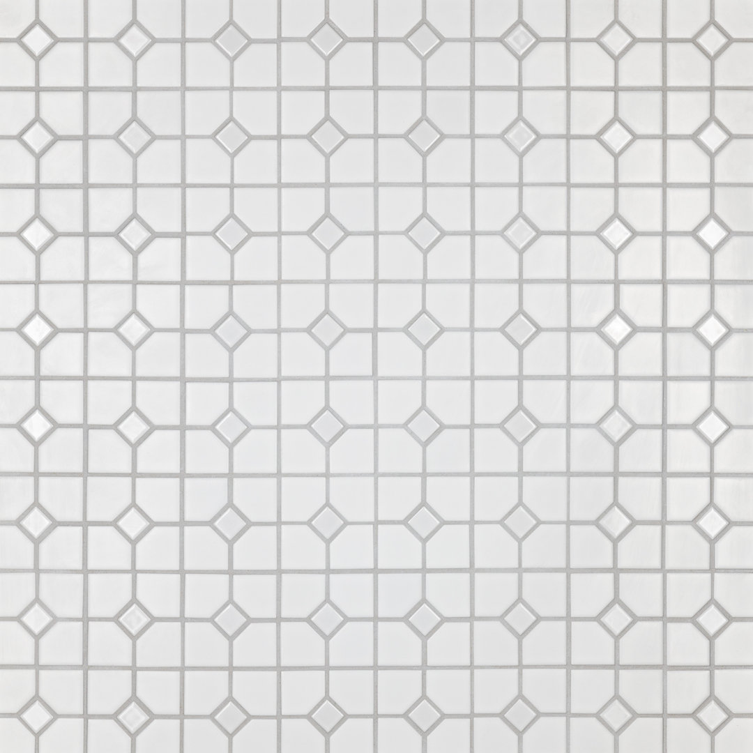 Oxford Porcelain Mosaic Wall & Floor Tile Merola Tile