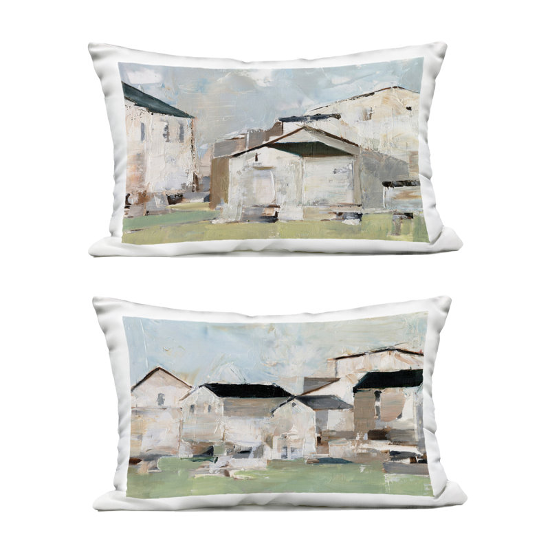 Ensemble de 2 coussins d'extérieur Stupell Industries