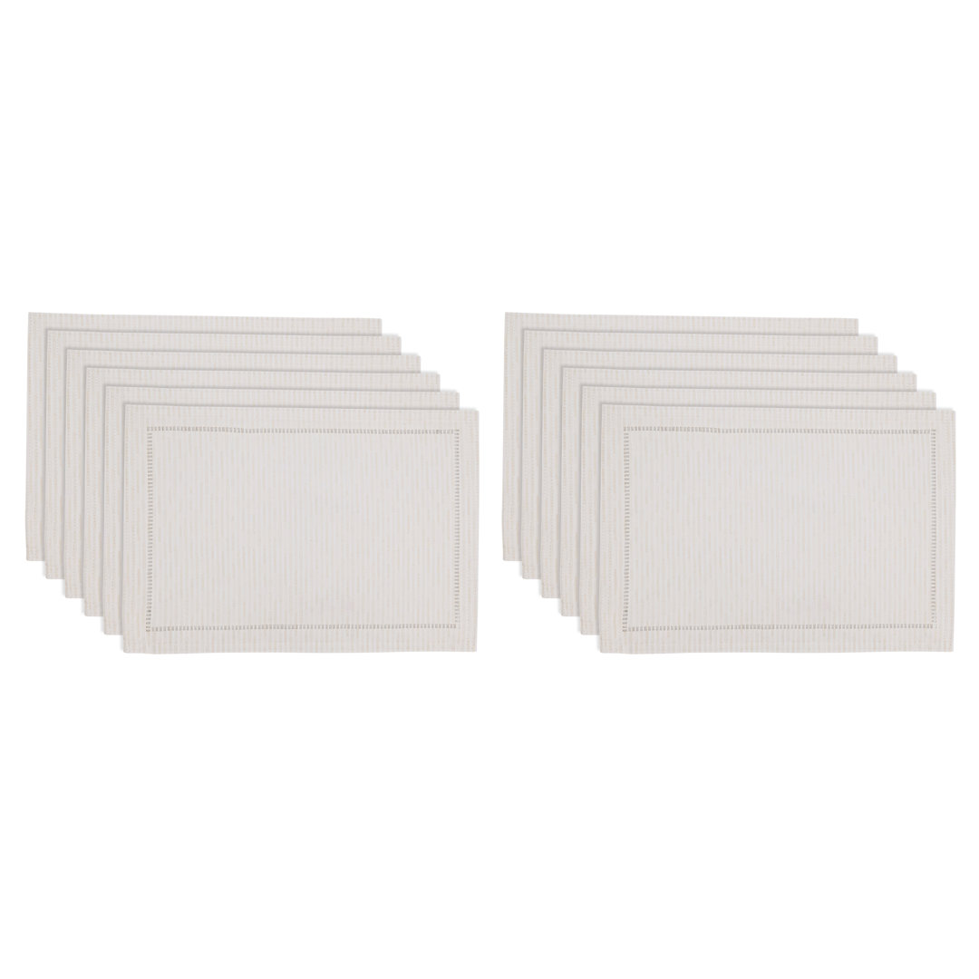 Axelle Polyester Rectangle Placemat (Set of 12) Charlton Home®