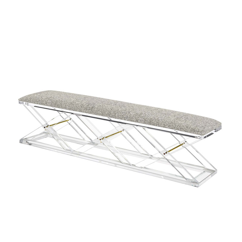 Asher Upholstered Bench, Breeze
