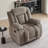 Kokal 37.4" W Swivel Rocker Recliner-80765425