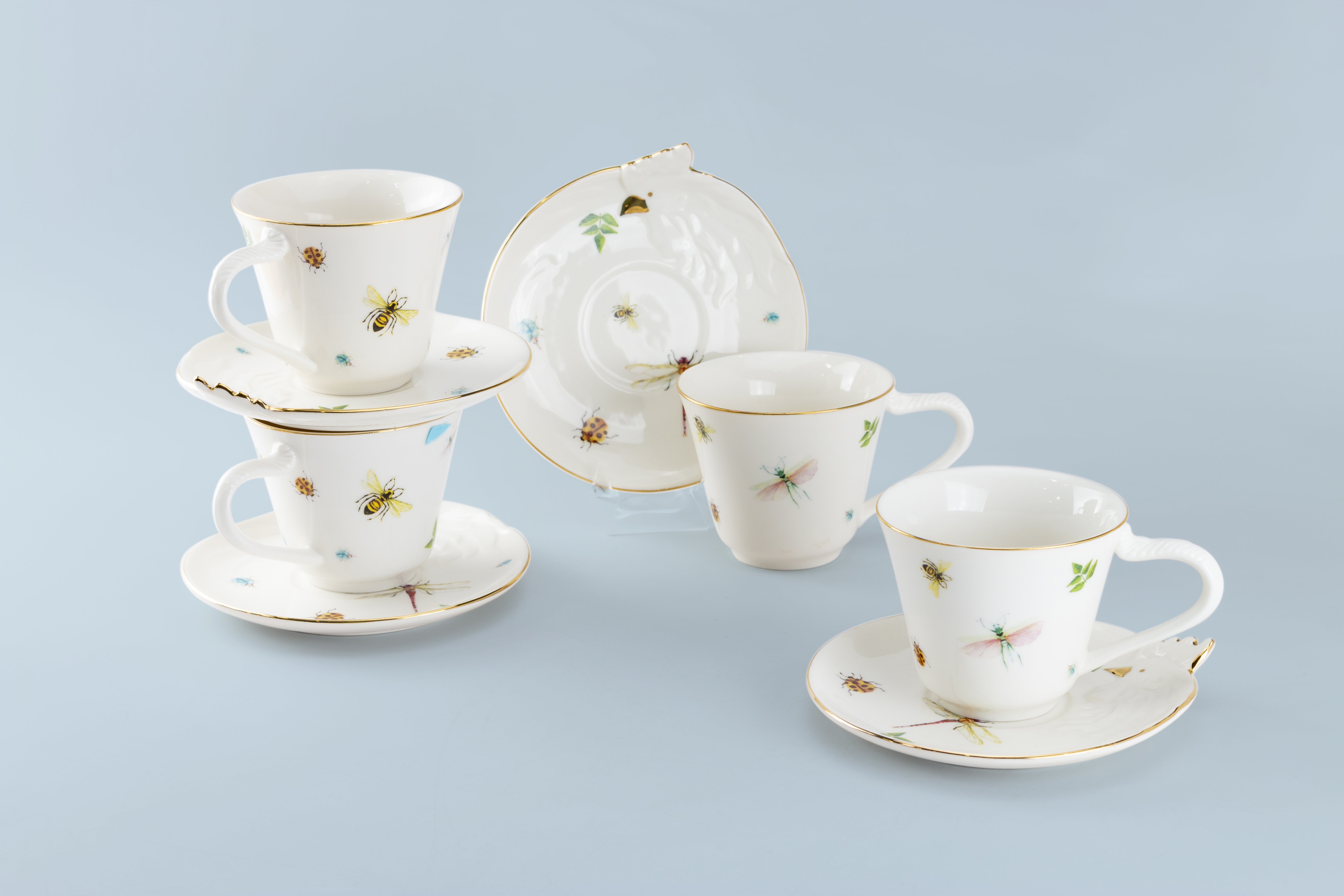 Grace's Tea Ware Teacup and Saucer &amp; Reviews | Wayfair