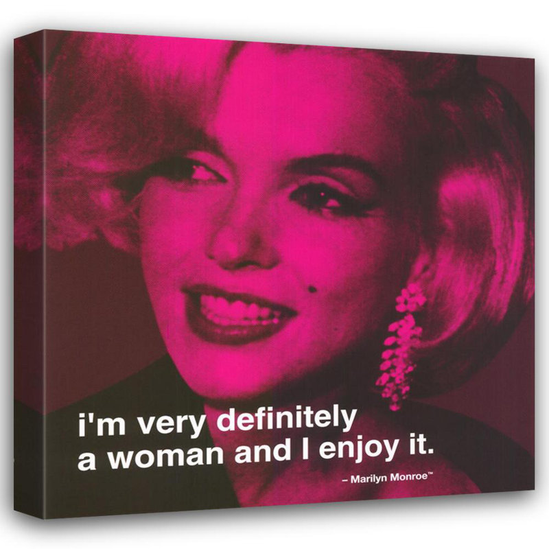 Marilyn Monroe - certainement une femme IMP-SS106, H 20 po x l 20 po