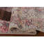 Tapis oriental rayé noué à la main 6 x 8 po