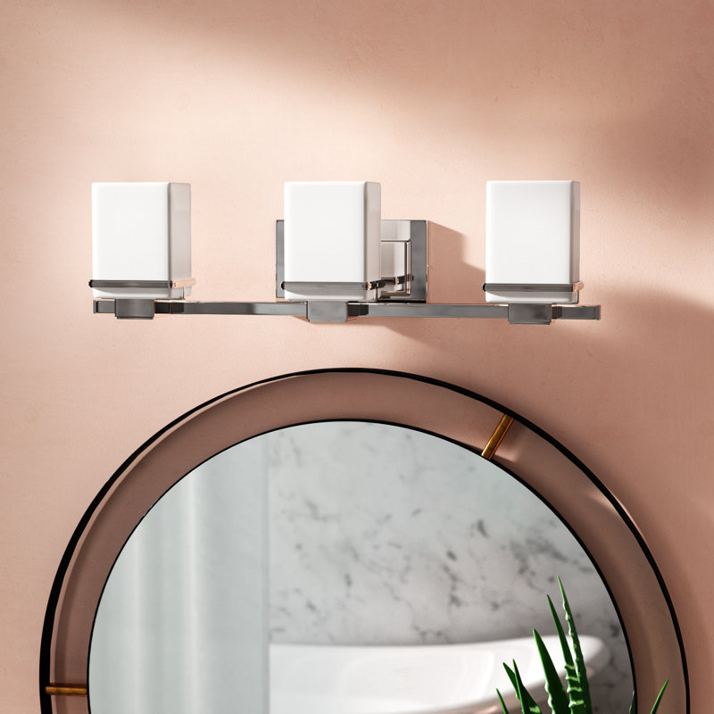 Chen 3 - Light Dimmable Vanity Light, Polished Chrome