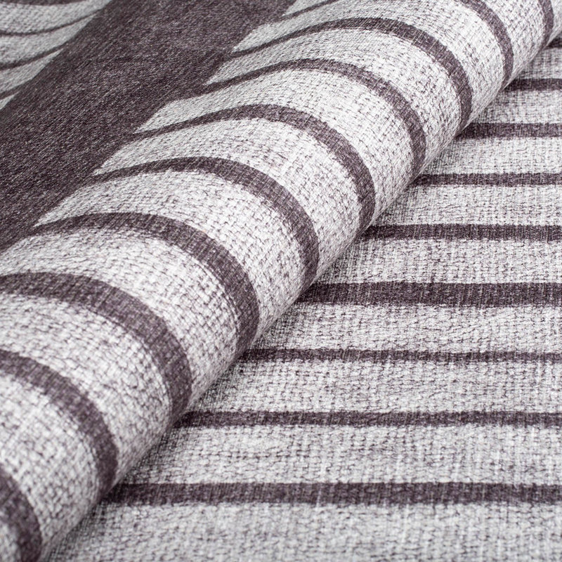 Tapis lavable en machine Premium, 4,6 x 6,2 pieds, 100% polyester, 1850 g / m² | Hauteur des poils: 0,2 po | Poly-coton écologique recyclé | Parfait pour le salon, la chambre à coucher et les endroits très passants