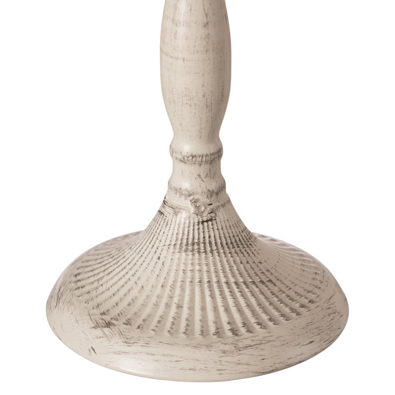 Bougeoir de table en acier inoxydable