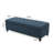 Tufted Upholstered Storage Bench, 51" Wide Flip-Top Multi-Function Ottoman Footrest for Bedroom, Navy Blue