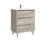 Lila 28.0" Freestanding Single Bathroom Vanity with Ceramic Top