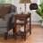 Carbin 24'' Tall End Table with 1 Drawer and Built in Outlets-921163714