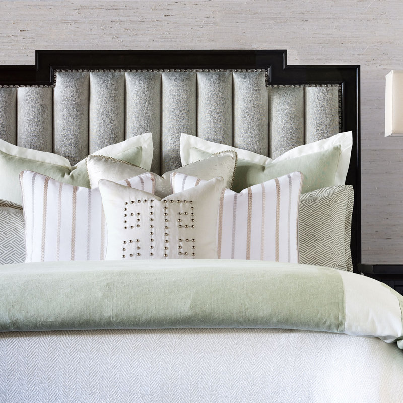 Decima Square Pillow Cover & Insert, Polyester