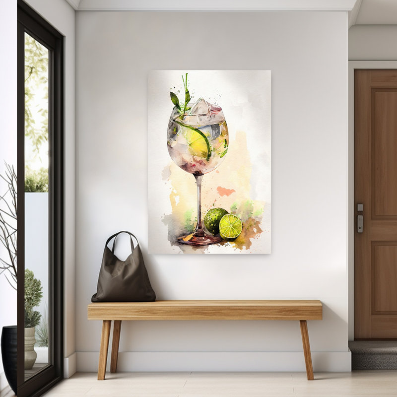 Art contemporain contemporain, H 60 po x l 40 po