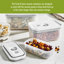 Ensemble de 3 contenants alimentaires frais et sans préparation pour repas Fresh & Save