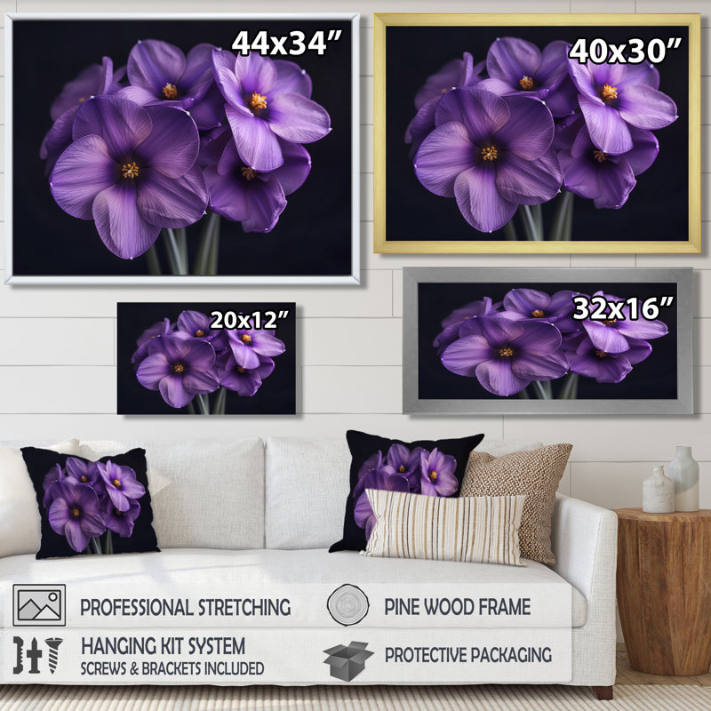 Monochromes parfumés fusion jonquilles I - jonquilles murales, H 30 po x l 40 po, Cadre flottant doré