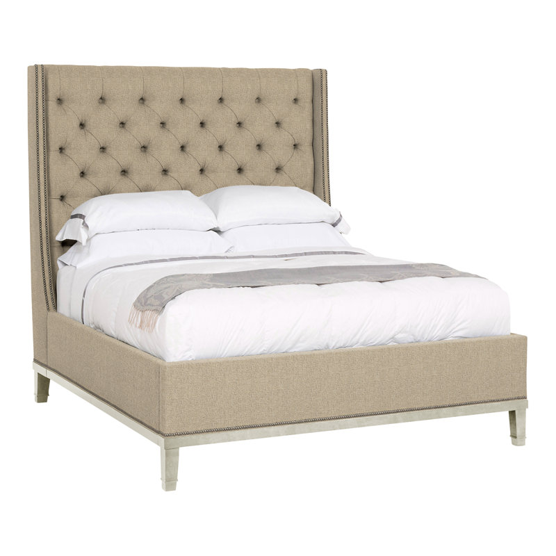 Michael Weiss Queen Upholstered Panel Bed, Nomad Sand, Yes, Navajo
