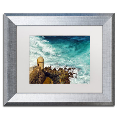 « castillo san felipe del morro 12 » par cateyes, reproduction de photo encadrée