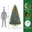 Arbre de Noël pré-éclairé avec télécommande, minuterie et lumières à DEL changeantes-864924678