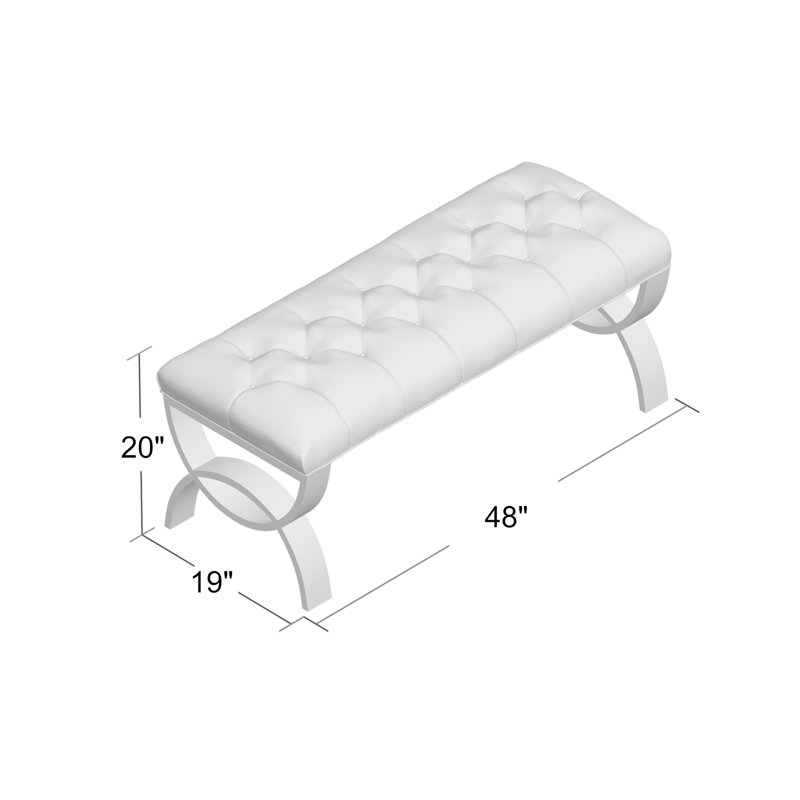 Arlow Linen Upholstered Bench