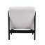 Chaise d'appoint avec structure en bois robuste-129543132