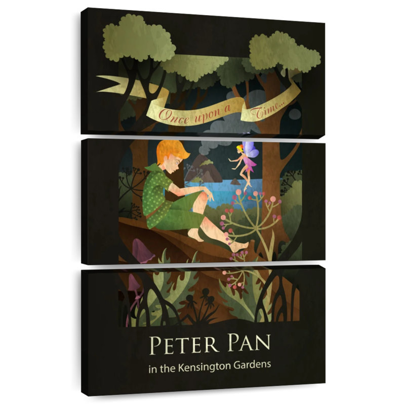 Peter Pan, H 32 po x l 20 po