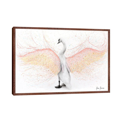 White Swan by Ashvin Harrison - Print on Canvas