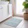 Machine Washable Indoor/Outdoor Cinead ACN1658 Teal Rug