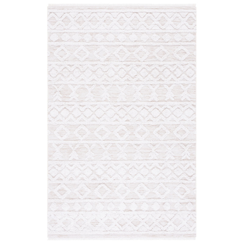 Abisoye Performance Geometric Rug, Rectangle 2'1" x 5'