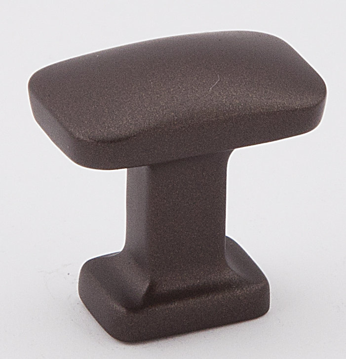 Cloud Rectangle Knob, 1" H x 0.5" W x 1" D