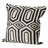 Geometric Feather Throw Pillow