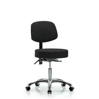 Backed Adjustable Height Ergonomic Active Stool