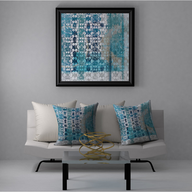 Housse de coussin carrée/insert, 20 po x 20 po