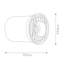 Science Low Voltage No Power Source Required / Manual Integrated LED Metal Well Light Pack-21609996
