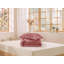 Ensemble d'édredon pour lit très grand Boho - 3 pièces rose grisâtre Shabby Bedding-105490890-110437402