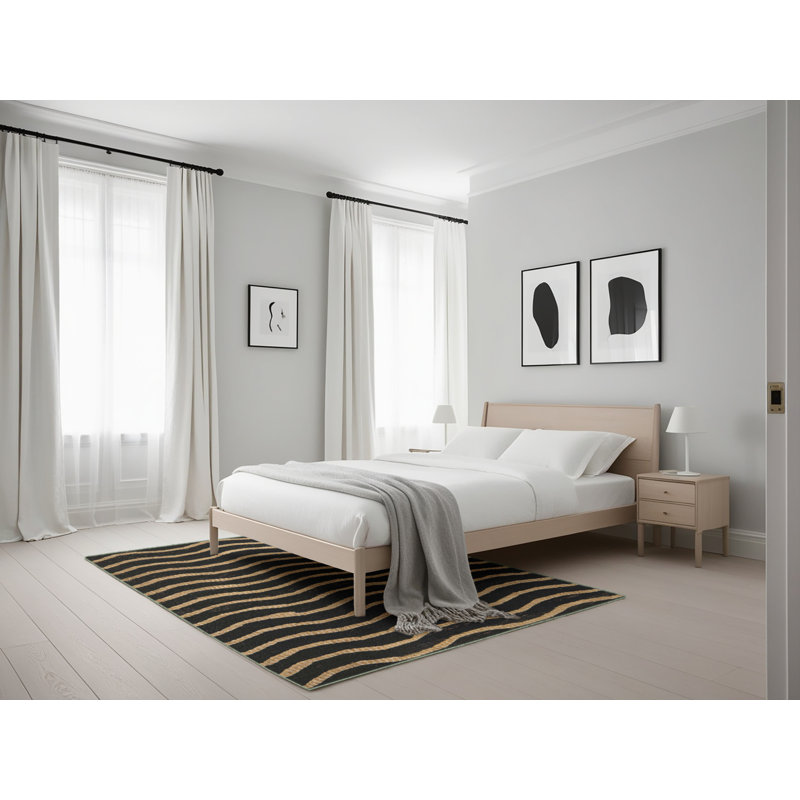 Tapis abstrait moderne 5478, Rectangle 5 pi x 7 pi