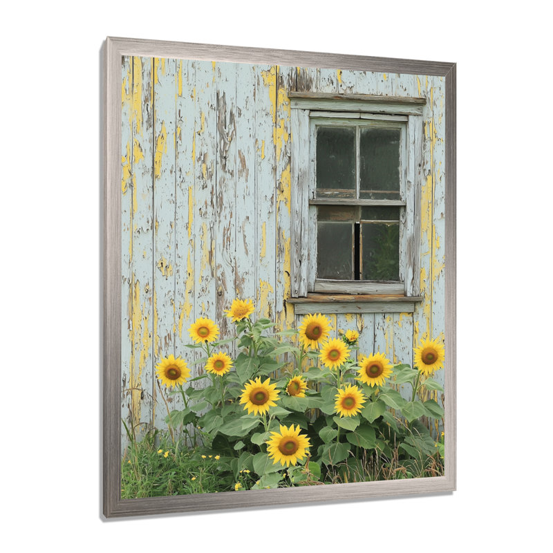 Gilstrap - Floral Canvas Prints, Argent argent, H 20 po x l 12 po, Reproduction encadrée d'une seule photo