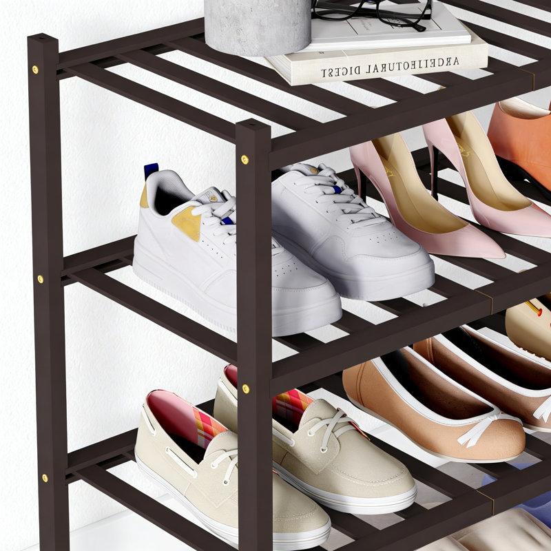 Range-chaussures en bambou