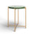 Morticia Dacey Round Glass Accent Table
