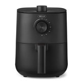 3 Qt Manual Air Fryer Oven and 5-in-1 Multicooker with Removable Nonstick and Dishwasher Safe Crisping Tray and Basket, 1400 Watt Heating System