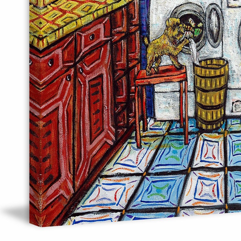 1 Piece Painting on Canvas, 61cm H x 41cm W