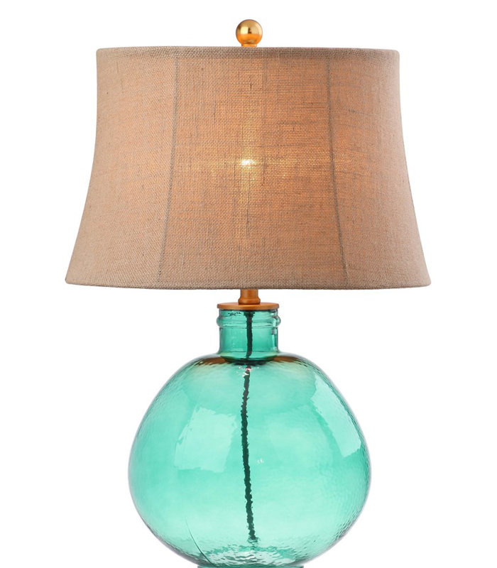 Lampe de table 27" Kirree, Vert clair