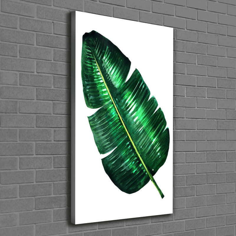 Banana Leaf - Wrapped Canvas Print