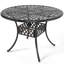 Howlett Round 4 - Person  Aluminum Dining Set with Cushions-1600659367